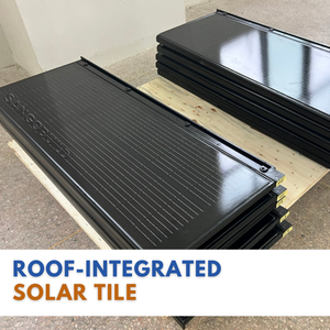 Tejas Solares para Techos, Material de Techo con Energía Solar, Sistema Solar Doméstico Conectado a la Red y Fuera de la Red - Product Image 4