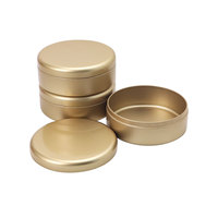 Boîte en métal ronde de qualité alimentaire, écologique, avec revêtement UV, imprimée en offset, pour bonbons, sucre, biscuits, emballage de gâteaux