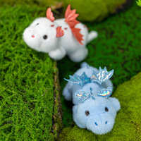 Peluche Adorable Super Douce Dragon Volant Dinosaure de Dessin Animé pour Cadeaux de Mariage et d'Anniversaire, Vente en Gros de Poupées