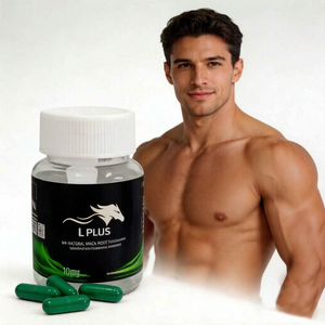 Suplemento Herbal para el Rendimiento, Cápsulas de Hierba de Cuerno de Cabra y Maca, Potenciador de Energía Masculina, Cápsulas de Apoyo Inmunológico - Product Image 1