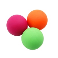 Ballon de massage à prix d'usine, faible MOQ, logo personnalisé, couleur personnalisée, libération myofasciale, ballon en caoutchouc naturel unique, soulagement musculaire, yoga, ballon de lacrosse