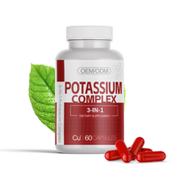 Complexe de soutien du système immunitaire Les capsules de potassium soutiennent les niveaux d'hormones métabolisme