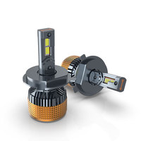Bombilla LED H4 Superbrillante de 80 W y 6000 K para Faros Delanteros de Automóvil, Bombilla LED H7 para Faros Delanteros de Automóvil, Bombilla LED H11 para Faros Delanteros de Automóvil, Bombilla LED Universal para Faros Delanteros de Automóvil