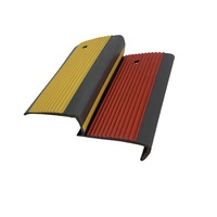 GREEN POINT Design moderne, durable, 50 mm x 20 mm, PVC antidérapant, nez de marche facile à installer, protection des bords d'escalier, 2 ans