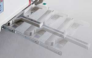 Lit d'hôpital électrique à 5 moteurs, avancé, pour soins intensifs, infirmières et patients, robuste, avec matelas à dispersion de la pression corporelle - Product Image 6