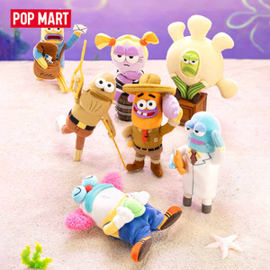 POP MART Auténtico Residentes <span class=keywords><strong>de</strong></span> Bikini Bottom - Peluche Caprichoso Parte 2 Caja Sorpresa Colgante Decorativo Lindo Caja Misteriosa Coleccionable Regalos - Product Image 4