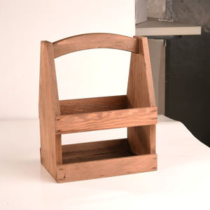 Nuevo estante de exhibición de cerveza de madera de diseño clásico con abrebotellas, Enfriador de Material de PC, soporte para vino para fiesta, uso doméstico, cartón embalado - Product Image 5