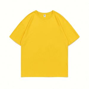 T-shirt unisexe personnalisé en gros, t-shirt décontracté de haute qualité, couleur unie, design personnalisé, logo imprimé - Product Image 2