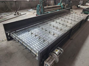 Saman kaldırma balıkçılık zincir plaka uygulamaları için üretim tesisi kullanım için paslanmaz çelik Metal plaka zincir kaldırma konveyör - Product Image 3