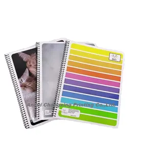 Cheap price factory direct sales spiral notebook cute cover exercise book stationery and school supplies