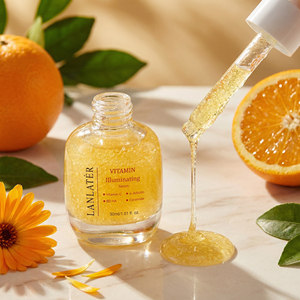 Sérum Éclaircissant Anti-Taches à la Vitamine C, Antioxydant, Unifiant le Teint, Sérum Visage Bio - Product Image 1