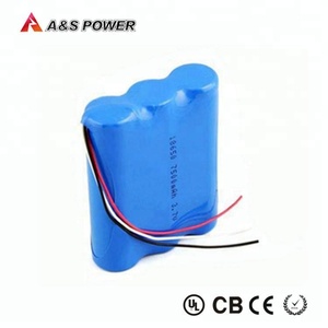 Batterie lithium-ion certifiée CE <span class=keywords><strong>18650</strong></span> <span class=keywords><strong>1S3P</strong></span> 3.7v 7500mAh Pack de batteries Li-ion - Product Image 2