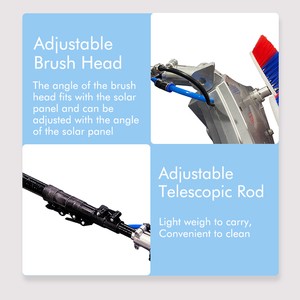 <span class=keywords><strong>Machine</strong></span> à <span class=keywords><strong>laver</strong></span> de nettoyage de <span class=keywords><strong>panneau</strong></span> <span class=keywords><strong>solaire</strong></span> de fabricant brosse automatique de rouleau de 7.5m avec le robot de double tête - Product Image 5