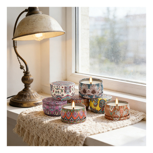 Luxury Candle Supplier Packaging Service For <b>Empty</b> Jars Tins <b>Boxes</b> Lids Custom Branding Retail Merchandising Program - Product Image 4