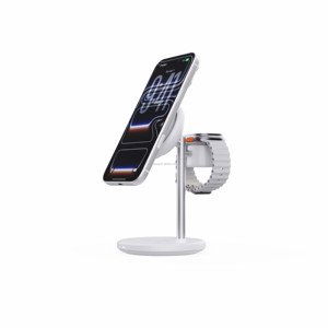 Base de Carga Inalámbrica Rápida 4 en 1 <span class=keywords><strong>Qi</strong></span> 2.2 Certificada de 25W para iPhone 18, Compatible con PowerQi OEM y ODM - Product Image 5