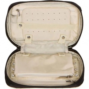 Étui de voyage et organiseur de bijoux BSCI, pochette élégante pour la protection, idéal pour ranger vos boucles d'oreilles et colliers. - Product Image 4