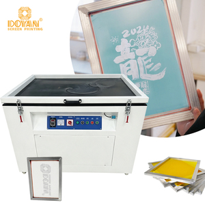 DOYAN New Semi-Automatic Vacuum Screen Exposure Unit With Casters, Iodine-Gallium Lamp For Screen Printing Plate-Making