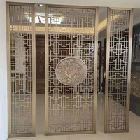 Séparateurs en bois de mur et de table de restaurant de décor pour des panneaux de mur de matériel de décoration d'hôtel