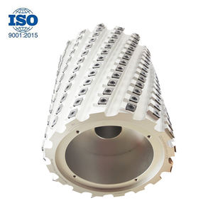 Custom Diameter <b>Light</b> Cut 15x15x2.5 Low Noise Spiral Cutter Head Planner for Carpentry - Product Image 4