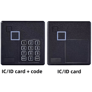 Lector de Control de Acceso con 3 Métodos de Desbloqueo, Botones Impermeables, ABS, Lector de Tarjetas Inteligentes ISO 14443A, Lector RFID sin Contacto - Product Image 6