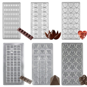 HY Polycarbonate Chocolat Bar Moule DIY À La Main Bonbons Pâtisserie Outils - Product Image 2