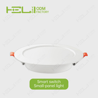 Lampes LED intelligentes WiFi pour la maison, 177*28MM, 15W, 1200LM, panneau mural en PP PS blanc