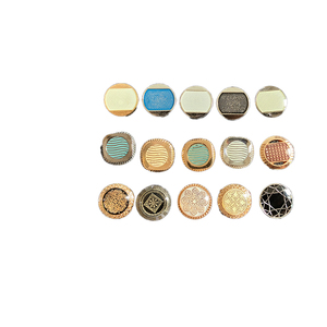 Designer Custom 4PC Metal Snap Button Press Fastener Stud on Flower Clamp <span class=keywords><strong>Hasi</strong></span> 2ol Dn Cccc Hato a Set Ambos lados Double End Maker - Product Image 5