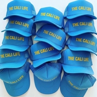 Casquette Trucker de Plage Tendance avec Logo Personnalisé, Visière Courbée en Mousse, Dos en Maille, Fermeture Snapback, 5 Panneaux, Couronne Haute, Réglable, Unisexe, Été