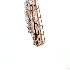 Pendentif en or et diamants pour femmes, bijoux de luxe classiques, collier élégant, collection de cadeaux - Product Image 5