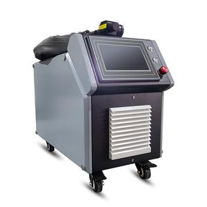 Machine de nettoyage au laser pulsé portative 200W 300W 500W, nettoyeur à laser fibre pour l'élimination de la rouille, de la peinture, de l'huile et de l'oxyde, pour usage industriel professionnel - Product Image 1