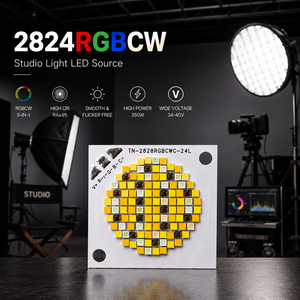 Barre LED COB RGBCW 5-en-1 Premium IR 350W 2824 à CRI 95 élevé pour l'éclairage professionnel des studios de télévision et la production vidéo - Product Image 3