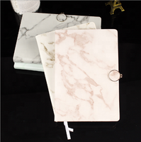 Notizbuch Journal Cuaderno papier de pierre vierge personnalisé cahier de papier de marbre noir de luxe pour les adolescents