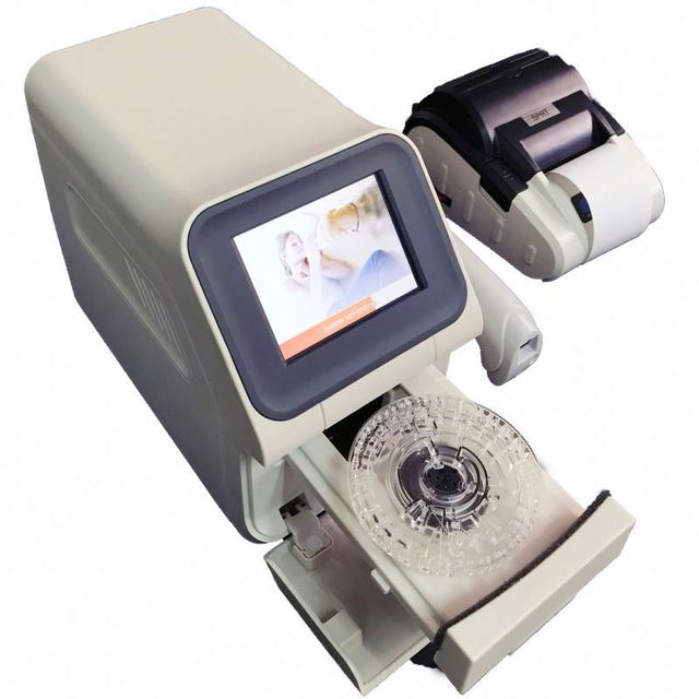 Portable MNCHIP Veterinary Dry Chemistry Analyzer Automatic Biochemical Analyzer with Reagent Disk