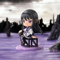 POP MART Puella Magi Madoka Magica Serie Escenas Famosas Caja Sorpresa Mini Figura Adorno de Escritorio Lindo Juguetes Coleccionables para Fans del Anime