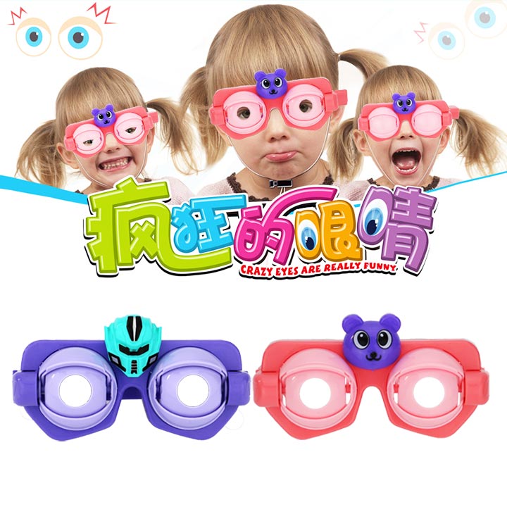 crazy eye glasses toy candy