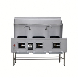 Cocinas industriales Wok Burner Station Máquina de cocina Restaurante comercial Estufa de wok chino - Product Image 5