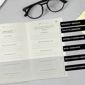 2025 Kế Hoạch Kinh Doanh Máy Tính Xách Tay Trường Nguồn Cung Cấp Lòng Biết Ơn Nhật Ký Bìa Cứng Linen A5 Kích Thước Nhiệt Ràng Buộc Vải Bìa Bán Buôn - Product Image 4