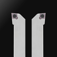 Porte-outil de tournage CNC SCMCN AFDJ, insert diamanté pour tournage externe, revêtement au nitrure de titane, 62-68 HRC, type à vis, acier à ressort