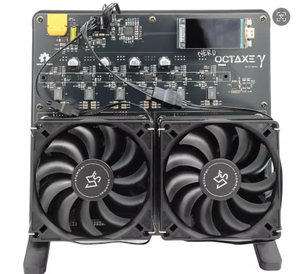 Nouveau ventilateur de refroidissement NerdOCTaxe 12T 200W orange et noir en promotion - Product Image 3