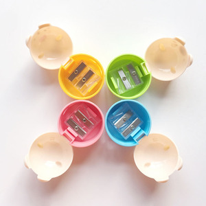 Rautan Pensil Dua Lubang Hewan Kartun Lucu Rautan Pelajar Beruang Kawaii Rautan Kucing Alat Tulis Grosir - Product Image 2