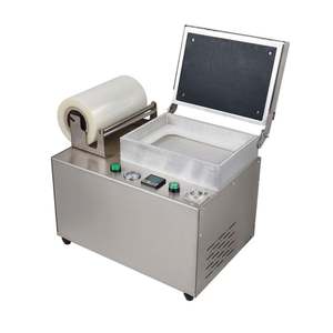 เครื่องบรรจุภัณฑ์แบบสุญญากาศกึ่งอัตโนมัติสำหรับปลา อาหารทะเล ผลไม้ เนื้อสัตว์ อาหารปรุงสุก ผัก แบบตั้งโต๊ะ - Product Image 3