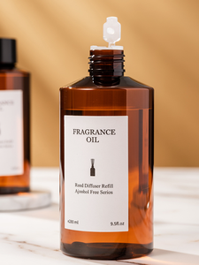 Ensemble de <span class=keywords><strong>diffuseur</strong></span> de roseau de parfum d'intérieur de luxe personnalisé Bâtonnets de désodorisant d'arôme d'huile de bouteille en verre de luxe pour le salon - Product Image 4