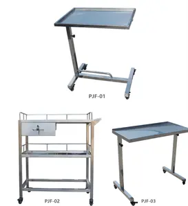 Chariot médical de chariot à fonction de levage de PJF-01 de Pujia pour l'hôpital ou la clinique