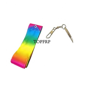 Paint-coated Tapered <b>Pole</b> with Scratch <b>Dance</b> Ribbons Gymnastic Ribbons - Product Image 4