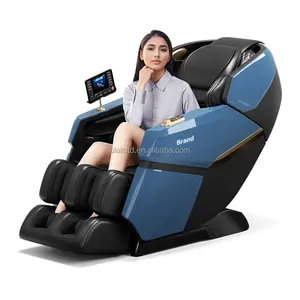 Shiatsu Foot Body Care Massage Chair Full Body 0 Gravity 4d SL Track Massage Chair With Body Scan