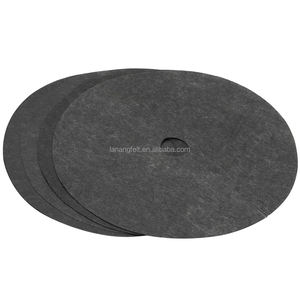 Anneau de paillis pour arbres en <span class=keywords><strong>feutre</strong></span>, tapis de protection pour arbres non tissé, couverture pour plantes, barrière <span class=keywords><strong>anti</strong></span>-mauvaises herbes ronde, tissu non tissé en <span class=keywords><strong>feutre</strong></span> industriel - Product Image 6