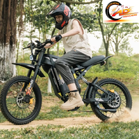 Motocicleta de Turismo con Batería de 60V 30AH, Suspensión Ajustable y Más de 2000W