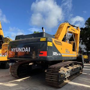 Excavadora Hidráulica Grande Hyundai R305LC-9T 2025 de 30 Toneladas con Motor Cummins, Bomba Kawasaki Original, Usada, en Inventario - Product Image 2