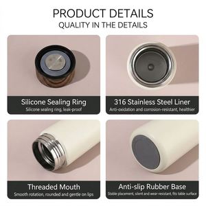 Mini thermos isotherme promotionnel en acier inoxydable anti-fuite, bouteille d'eau 300 ml avec logo personnalisé, prix usine, livraison rapide - Product Image 4