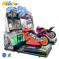 Machine de jeu de course de moto 5D à pièces anglaises, très vendue, pour enfants et adultes, jeu d'action à 2 joueurs